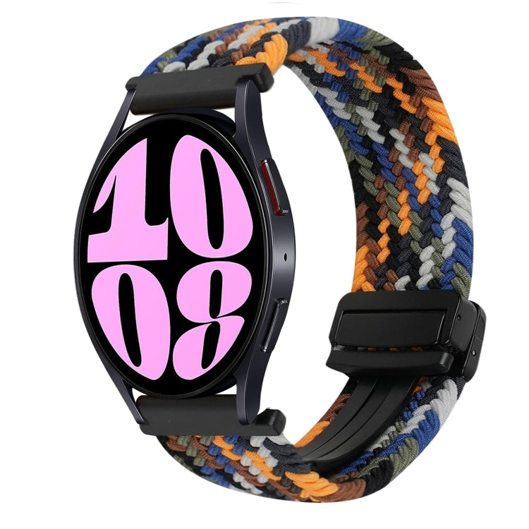 20mm Magnetic Buckle Braided Watch Strap, For Samsung Galaxy Watch 6, For Samsung Galaxy Watch 5