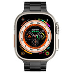Three Beads Titanium Alloy Metal Watch Band, For Apple Watch Series 10 46mm, For Apple Watch Series 10 42mm, For Apple Watch SE 2023 44mm, For Apple Watch SE 2023 40mm, For Apple Watch Ultra 2 49mm, For Apple Watch Series 9 45mm                        ...