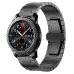 Titanium Alloy 22mm Metal Watch Band, For Samsung Galaxy Gear S3 Frontier, For Samsung Galaxy Watch 3 45mm, For Samsung Galaxy Gear S3 Classic, For Samsung Galaxy Watch 46mm