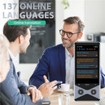 V9000 Support 137 Languages AI Smart Translator 4G WiFi Offline Photo Translation Device