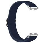 Slide Buckle Nylon Elastic Braided Watch Band, For Huawei Band 10 / 10 NFC / 9 / 9 NFC
