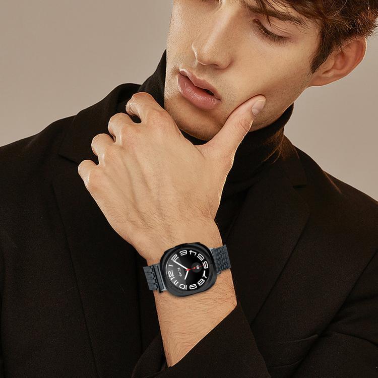 Nine-beads Magnetic Buckle Stainless Steel Watch Band, For Samsung Galaxy Watch Ultra 47mm / Ultra 2025