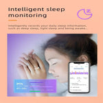 R18 SIZE 8 Smart Ring, Support Heart Rate / Blood Oxygen / Sleep / Care For Faimilies