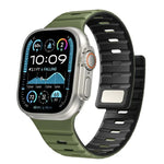 Norman Magnetic Silicone Watch Band, For Apple Watch 46mm / 49mm / 45mm / 44mm, For Apple Watch 42mm / 41mm / 40mm / 38mm