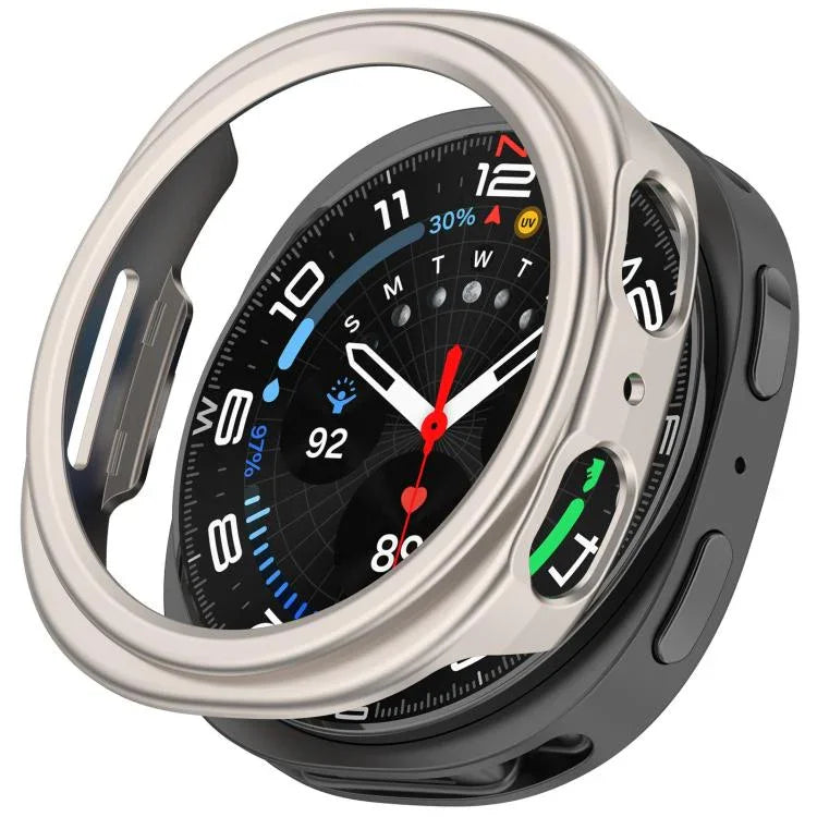 Half Coverage Hollow PC Watch Cover, For Samsung Galaxy Watch8 Classic 46mm, For Samsung Galaxy Watch 8 44mm, For Samsung Galaxy Watch 8 40mm