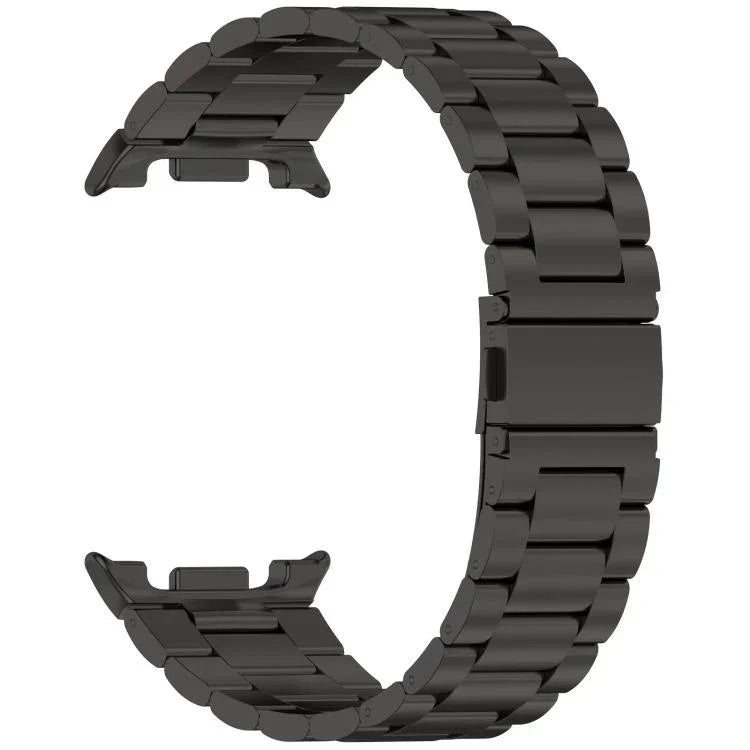 Slim Three Beads Stainless Steel Watch Band, For Samsung Galaxy Watch8 / Watch8 Classic