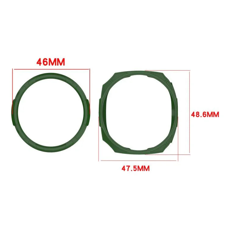 Hollow Armor Protector TPU Watch Protective Cover, For Samsung Galaxy Watch8 Classic 46mm