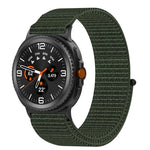 Nylon Hook and Loop Fastener Watch Band, For Samsung Galaxy Watch8 / Watch8 Classic