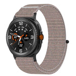 Nylon Hook and Loop Fastener Watch Band, For Samsung Galaxy Watch8 / Watch8 Classic