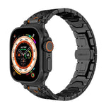 Octagonal Stainless Steel  Watch, For Apple Watch 46mm / 49mm / 45mm / 44mm