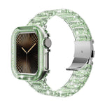 Chameleon PC Case Epoxy Resin Watch Band, For Apple Watch Series 10 46mm, For Apple Watch Series 10 42mm, For Apple Watch 44mm / 45mm, For Apple Watch 40mm / 41mm, For Apple Watch 49mm