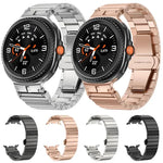 Bamboo Joint Stainless Steel Watch Band, For Samsung Galaxy Watch8 / Watch8 Classic