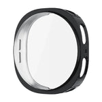 ENKAY Hat-Prince Full Coverage Electroplated Soft TPU Case with Screen Protection, For Samsung Galaxy Watch8 44mm, For Samsung Galaxy Watch8 40mm