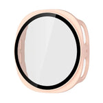 ENKAY Hat-Prince Full Coverage Tempered Glass Film Integrated PC Watch Case, For Samsung Galaxy Watch8 44mm, For Samsung Galaxy Watch8 40mm