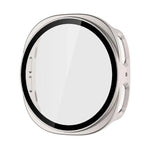 ENKAY Hat-Prince Full Coverage Tempered Glass Film Integrated PC Watch Case, For Samsung Galaxy Watch8 44mm, For Samsung Galaxy Watch8 40mm