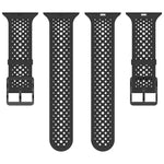 Breathable Holes Silicone Watch Band, For Apple Watch 46mm / 49mm / 45mm / 44mm