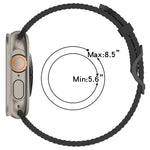 Breathable Holes Silicone Watch Band, For Apple Watch 46mm / 49mm / 45mm / 44mm