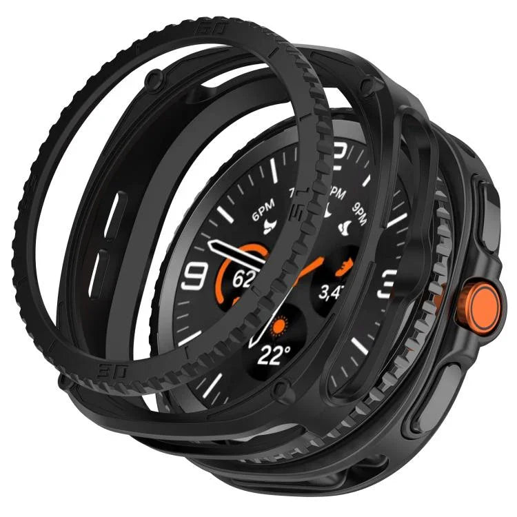 Hollow Digital Armor TPU Watch Protective Cover, For Samsung Galaxy Watch8 Classic 46mm, For Samsung Galaxy Watch8 44mm, For Samsung Galaxy Watch8 40mm
