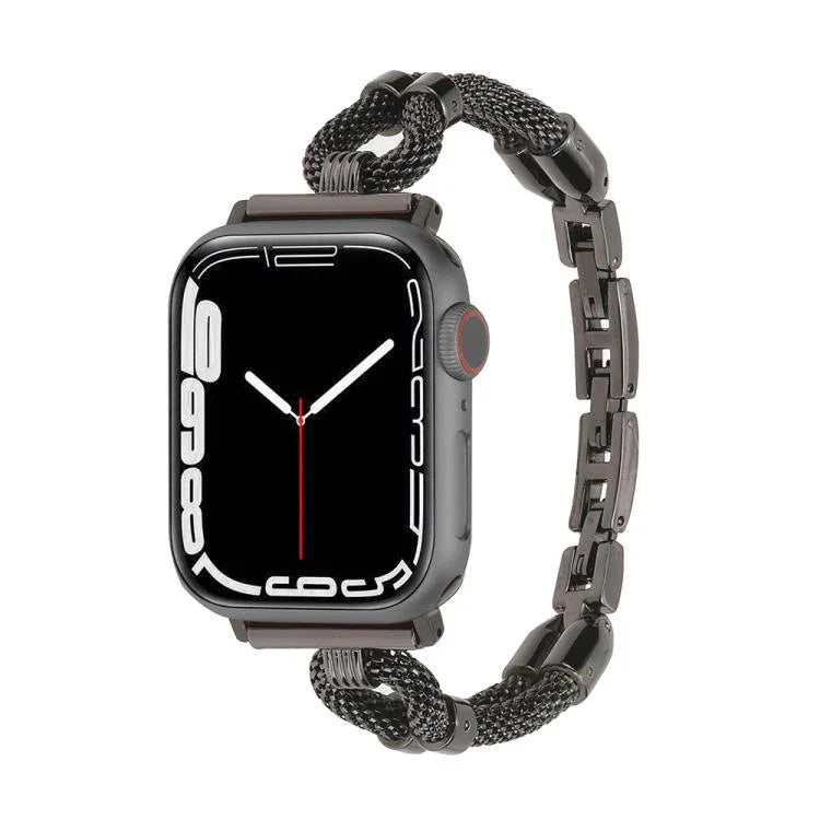 Copper Chain Metal Watch Band, For Apple Watch 46mm / 49mm / 45mm / 44mm, For Apple Watch 42mm / 41mm / 40mm / 38mm