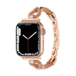 Copper Chain Metal Watch Band, For Apple Watch 46mm / 49mm / 45mm / 44mm, For Apple Watch 42mm / 41mm / 40mm / 38mm
