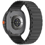 Tri-beads Magnetic Silicone Watch Band, For Samsung Galaxy Watch8 / Watch8 Classic