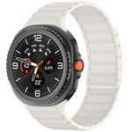 Tri-beads Magnetic Silicone Watch Band, For Samsung Galaxy Watch8 / Watch8 Classic