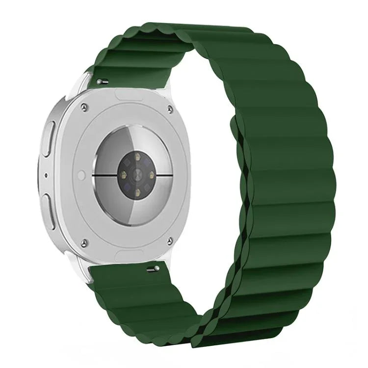 Magnetic Silicone Watch Band, For Samsung Galaxy Watch8 / Watch8 Classic