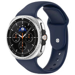Reverse Buckle Silicone Watch Band, For Samsung Galaxy Watch8 / Watch8 Classic