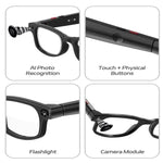 G1 Smart Glasses, Support AI Translation / Take Photos / AI Conversation