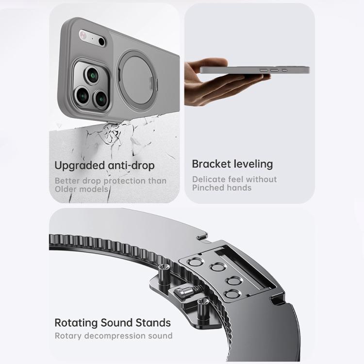 Kalebol Rotating Magnetic Holder MagSafe Phone Case, For iPhone 17 Pro Max, For iPhone 17 Pro, For iPhone 17, For iPhone Air, For iPhone 16 Pro Max, For iPhone 16 Pro, For iPhone 16 Plus, For iPhone 16