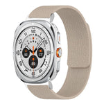 Lychee Texture Soft Magnetic Silicone Watch Band, For Samsung Galaxy Watch Ultra 47mm / Ultra 2025, For Samsung Galaxy Watch8 / 8 Classic