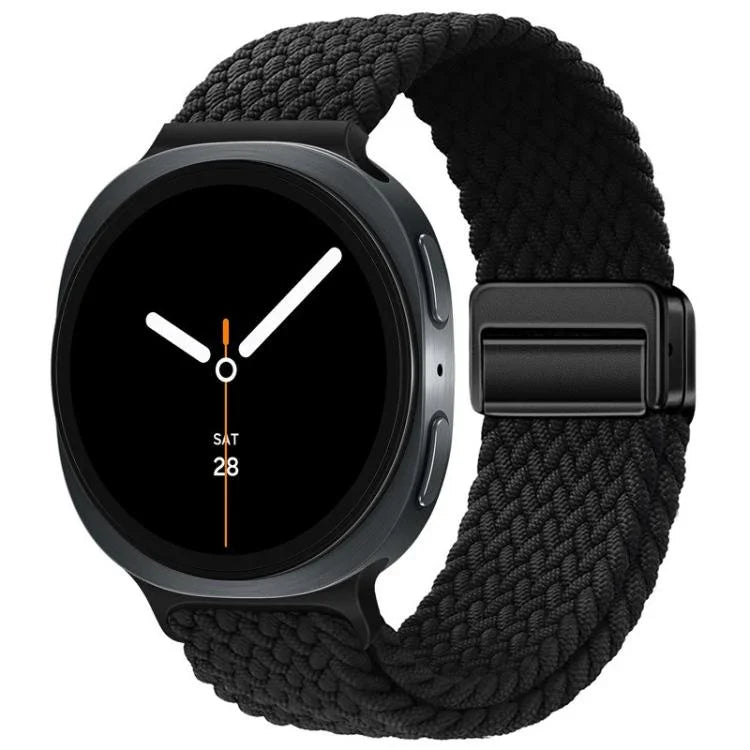 Loop Magnetic Buckle Braided Nylon Watch Band, For Samsung Galaxy Watch8 / Watch8 Classic
