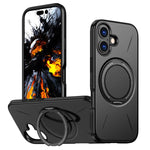 Kalebol Magnetic MagSafe Rotation Holder PC Phone Case, For iPhone 16 Pro Max, For iPhone 16 Pro, For iPhone 16 Plus, For iPhone 16, For iPhone 15 Pro Max, For iPhone 15 Pro