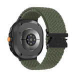 Parachute Buckle Braided Nylon Watch Band, For Samsung Galaxy Watch8 / Watch8 Classic