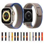 Wild Path Loop Nylon Watch Band with 3D Curved Film, For Apple Watch 6 / 5 / 4 / SE 40mm, For Apple Watch Ultra / 2 49mm, For Apple Watch Series 9 / 8 / 7 45mm