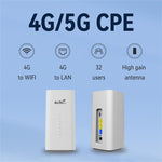 CPF101-L SIM Card Hotspot WiFi Support 32 Devices American Version 4G LTE Wireless Router, US Plug, EU Plug
