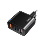 TE-PD43 Type-C x 3, USB-A x 2 Multi-port Charger for Mobile Phones / Tablets，EU Plug, EU Plug