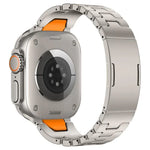 H-Type QuickB Release Butterfly Buckle Stainless Steel Watch Band, For Apple Watch 44mm / 45mm / 46mm / 49mm, For Apple Watch 42mm / 41mm / 40mm / 38mm