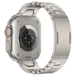 H-Type QuickB Release Butterfly Buckle Stainless Steel Watch Band, For Apple Watch 44mm / 45mm / 46mm / 49mm, For Apple Watch 42mm / 41mm / 40mm / 38mm