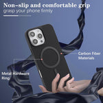 Kalebol Carbon Fiber MagSafe Phone Case, For iPhone 13 Pro Max, For iPhone 13 Pro, For iPhone 13