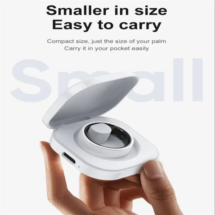 R12 SIZE 7 Smart Ring, Support Heart Rate / Blood Oxygen / Sleep Monitoring / Female Health