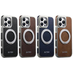 Suteni G6 Crazy Horse Texture Electroplated 360 Rotation Holder Magnetic Phone Case, For iPhone 13 Pro Max, For iPhone 13 Pro