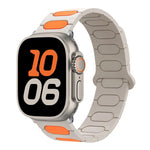 Oval Magnetic Silicone Watch Band, For Apple Watch 46mm / 49mm / 45mm / 44mm, For Apple Watch 42mm / 41mm / 40mm / 38mm