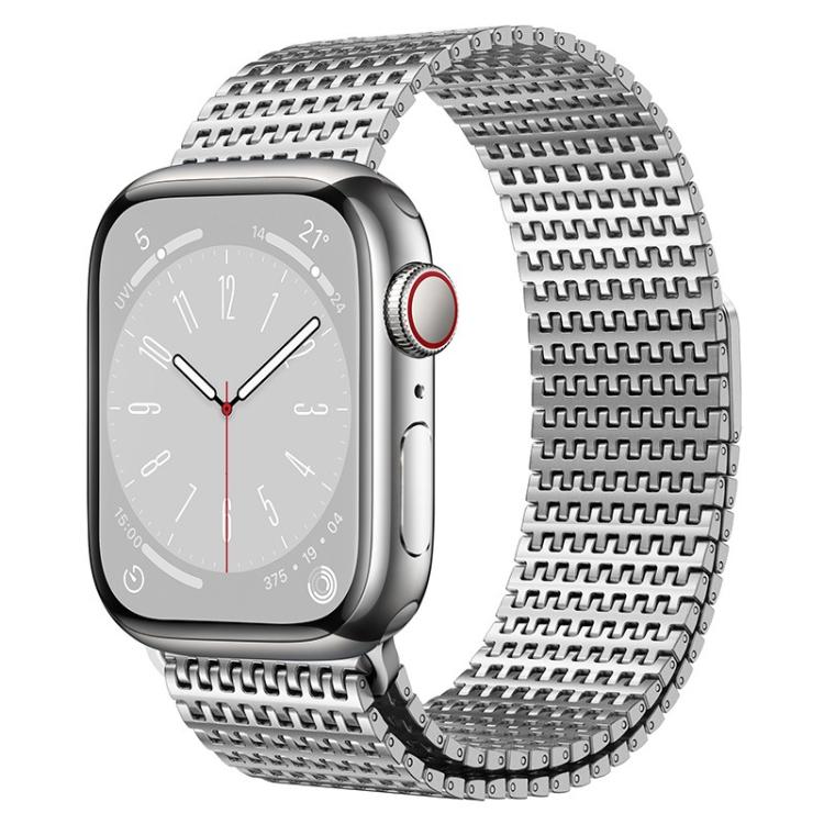 Pin-Chain Milanese Magnetic Watch Band, For Apple Watch 46mm / 49mm / 45mm / 44mm, For Apple Watch 42mm / 41mm / 40mm / 38mm