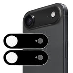 2pcs ENKAY Hat-Prince Black 9H Rear Camera Lens Tempered Glass Film, For iPhone 17 Pro Max, For iPhone 17 Pro, For iPhone 17, For iPhone Air