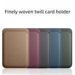 Magnetic Fine-Weave Twill Ultra-Strong Magnetic Card Holder