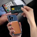 Magnetic Fine-Weave Twill Ultra-Strong Magnetic Card Holder