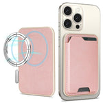 Ultra-Thin Gold-Edged Magnetic Vegan Leather Card Bag