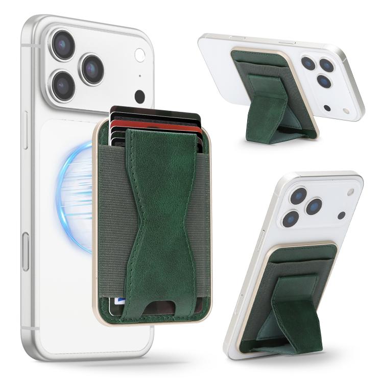 Magnetic Waistband Vegan Leather Card Bag