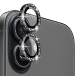NORTHJO 1 Set Camera Lens Protector Glitter Metal Ring Film, For iPhone 17